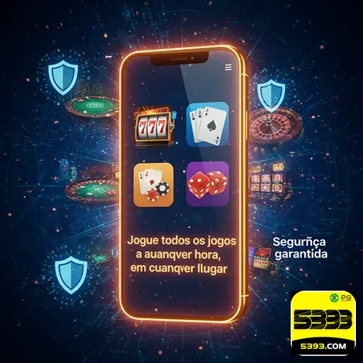 Celular com jogos de cassino mobile otimizado