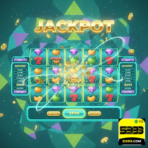 Imagem de várias máquinas de slot online na 5393